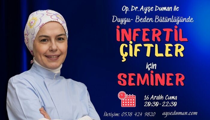 infertil ciftlere seminer dr ayse duman